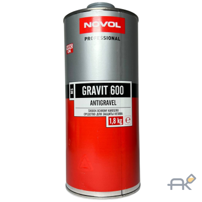 Антигравийное покрытие NOVOL GRAVIT 600 MS 1.8кг серый